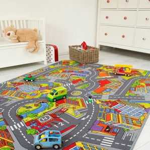 Andiamo Kinderteppich Straßenteppich 165 x 100 cm GLO795802678