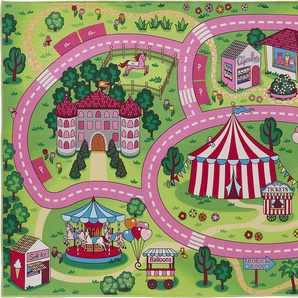 Andiamo Kinderteppich Straßenteppich Wonderland 100 x 150 cm GLO795800223