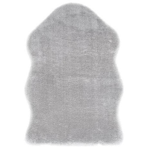 Andiamo Kunstfell Lambskin hellgrau, 55 x 80 cm GLO795800435