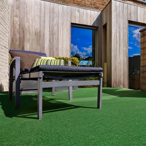 ANDIAMO Kunstrasen Field Teppiche Rasenteppich aus Nadelfilz, mit Noppen, für Balkon & Terrasse Gr. B/L: 200 cm x 500 cm, 4 mm, 10 m², 1 St., grün Kunstrasen