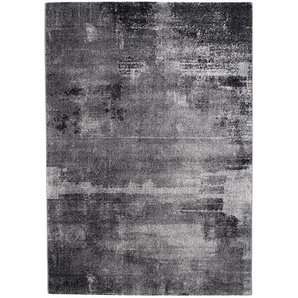 Kurzflorteppich Luna Grau 160 x 230cm Webstoff