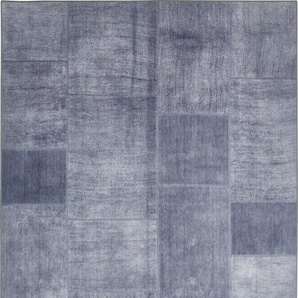 Andiamo LUXOR Living Teppich Punto blau-grau, 155 x 230 cm GLO795801302