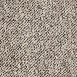 ANDIAMO Teppichboden Schlinge Kairo Teppiche Breite 400 cm, meliert, strapazierfähig & robust Gr. B/L: 400 cm x 1000 cm, 9 mm, 1 St., grau (stahlgrau) Teppichboden