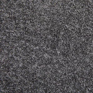 ANDIAMO Teppichboden Velours Portland Teppiche Gr. B/L: 400 cm x 1200 cm, 11 mm, 1 St., grau (dunkelgrau) Teppichboden