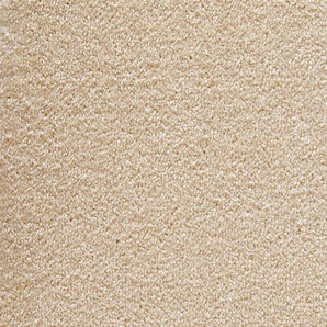 ANDIAMO Teppichboden Velours Verona Teppiche Gr. B/L: 400 cm x 1400 cm, 6 mm, 1 St., beige (hellbeige) Teppichboden