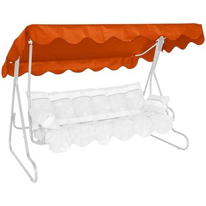 Angerer Dach für Hollywoodschaukel Ersatz - orange - Materialmix - 210 cm - cm 145,0 | Möbel Kraft