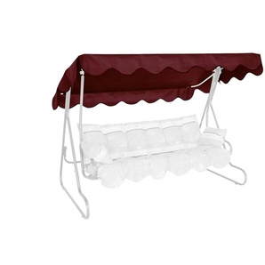 Angerer Dach für Hollywoodschaukel Ersatz - rot - Materialmix - 210 cm - cm 145,0 | Möbel Kraft