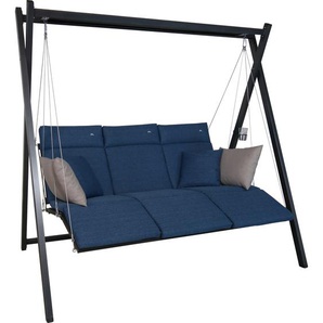 Angerer Freizeitmöbel Hollywoodschaukel Relax Smart 3-Sitzer denim