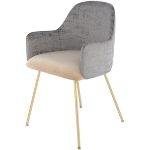 Anntun Dining Chair - Modern - Grey - Polyester - 50cm x 53cm x 85cm