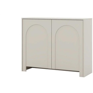 Anrichte - beige - Materialmix - 100 cm - 81 cm - cm 35,0 | Möbel Kraft