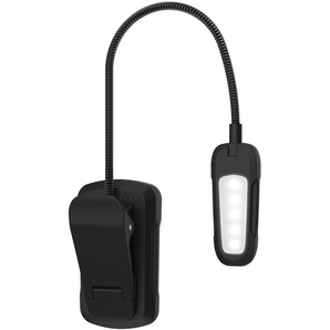 ANSMANN LED-Klemmleuchte, 1600-0531, wiederaufladbar, schwarz