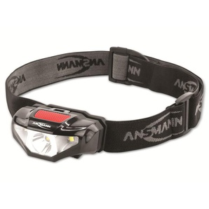 ANSMANN LED-Stirnlampe HD70B, 3W, 65 lm, batteriebetrieben 1600-0260