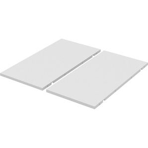 Ansteckplatte HOME AFFAIRE Paris Ansatztischplatten Gr. B/H/T: 96 cm x 2,5 cm x 95 cm, weiß Ansteckplatte Esstischplatte Esstisch-Zubehör Tischplatte Zubehör für Esstische Ansatztischplatten passend Esstisch Paris, zur Tischplattenvergrößerung, Breite 96
