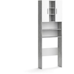 Anstellschrank Luis Beton Weiß