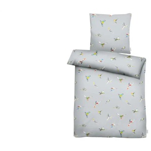 Apelt Bettwäsche-Set - grau - Materialmix - 135 cm - 1 cm | Möbel Kraft