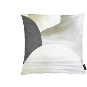 Apelt Kissen - grau - Materialmix - 45 cm - 15 cm | Möbel Kraft
