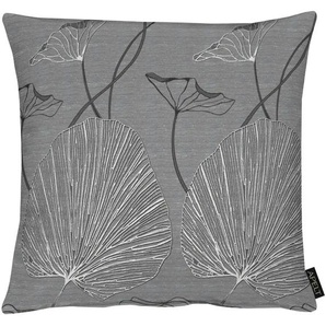 Apelt Kissen - grau - Materialmix - 45 cm - 15 cm | Möbel Kraft