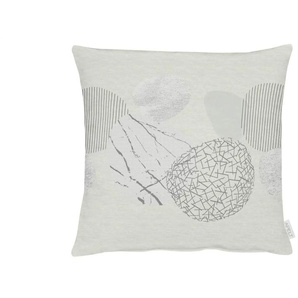Apelt Kissen - grau - Materialmix - 48 cm - 15 cm | Möbel Kraft