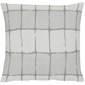 Apelt Kissen - grau - Materialmix - 48 cm - 15 cm | Möbel Kraft