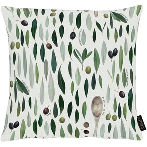 Apelt Kissen   ¦ grün ¦ Maße (cm): B: 39 H: 10