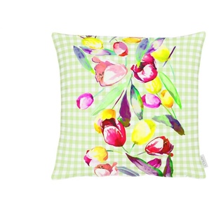 Apelt Kissenhülle   ¦ grün ¦ Maße (cm): B: 49 H: 0,5