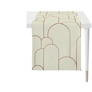 Apelt Tischläufer   ¦ beige ¦ Synthetik ¦ Maße (cm): B: 44 H: 0,5