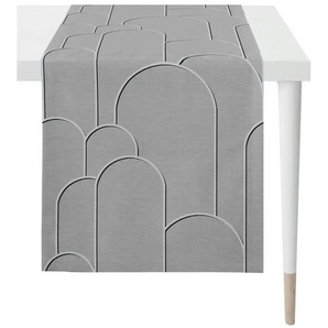 Apelt Tischläufer - grau - Synthetik - 44 cm - 0,5 cm | Möbel Kraft