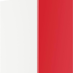 Apothekerschrank IMPULS KÜCHEN Turin, Breite 30 cm Schränke Gr. B/H/T: 30 cm x 190,7 cm x 57,9 cm, rot (rot hochglanz) Apothekerschränke