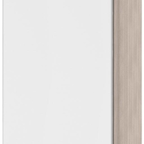 Apothekerschrank OPTIFIT Faro Schränke Gr. B/H/T: 30 cm x 174,4 cm x 57,1 cm, 2 St., weiß (weiß matt) Apothekerschränke 2 Auszüge, Metallgriffe, Breite 30 cm