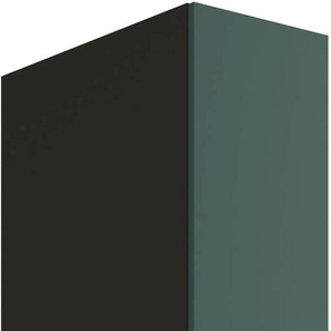 Apothekerschrank OPTIFIT Palma Schränke Gr. B/H/T: 30 cm x 206,8 cm x 60 cm, grün (steingrün, antrhazit) Apothekerschränke Breite 30 cm, Höhe 206,8 2 Auszüge, 5 Ablagen