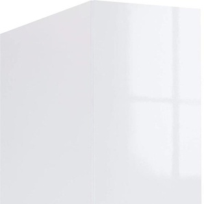 Apothekerschrank OPTIFIT Tara Schränke Gr. B/H/T: 30 cm x 176,6 cm x 58,4 cm, 2 St., weiß (weiß glanz) Apothekerschränke Schränke mit 2 Vollauszügen und 4 Ablagen, Soft-Close-Funktion, Breite 30 cm