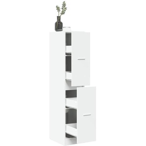 Apothekerschrank Weiß 30 x 41 x 144,5 cm Holzwerkstoff