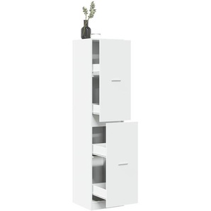 Apothekerschrank Weiß 40x41x174,5 cm Holzwerkstoff