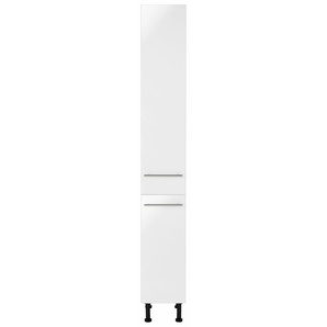 Apothekerschrank WIHO KÜCHEN Ela Schränke Gr. B/H/T: 30 cm x 195 cm x 58 cm, weiß (front: glanz, korpus: weiß) Apothekerschränke