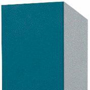 Apothekerschrank WIHO KÜCHEN Kiel Schränke Gr. B/H/T: 30 cm x 200 cm x 57 cm, blau (ozeanblau) Apothekerschränke Auszug mit 4 Ablagefächern