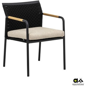 Apple Bee Elle Dining Armstuhl Aluminium/Weaving