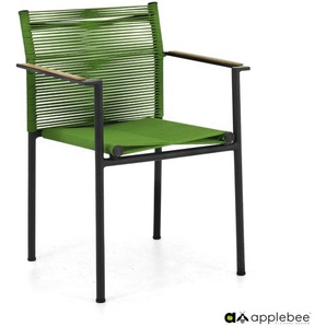 Apple Bee Jakarta Dining Armstuhl Aluminium/Rope