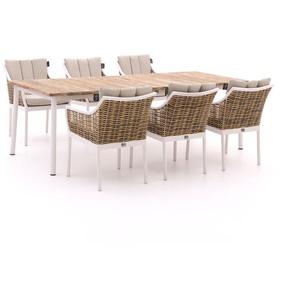 Apple Bee Milou 240 cm Gartenmöbel-Set 7-teilig
