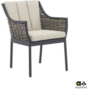 Apple Bee Milou Dining Armstuhl Aluminium/Olefin