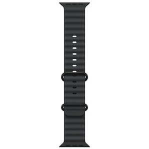 Apple Watch Ocean Armband für Watch Ultra 49mm Schwarz / Titan schwarz (One Size) MYPD3ZM/A