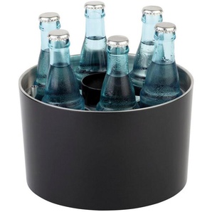 APS Outdoor-Flaschenkühler SAN, inkl. Kühlakku, Flaschenöffner, Kronkorkenschale, Ø 23 cm
