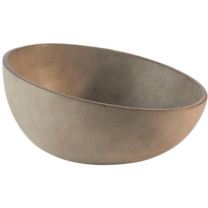 Schale APS Element Schüsseln Gr. Ø 26 cm, grau Deko-Schale Servierschalen Dekoschalen Dekotabletts Schüsseln Beton