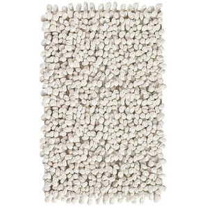 Aquanova Badematte Rocca, Beige, Textil, Uni, quadratisch, 60x100 cm, rutschfest, für Fußbodenheizung geeignet, Badtextilien, Badematten