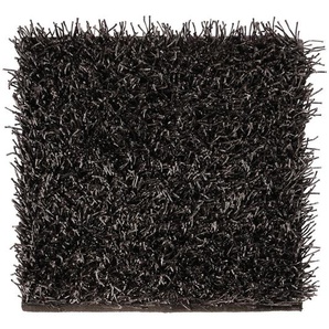 Aquanova Badteppich Kemen, Dunkelgrau, Textil, Uni, rechteckig, 60x60 cm, für Fußbodenheizung geeignet, Badtextilien, Badematten