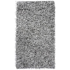Aquanova Badteppich Kemen, Silber, Textil, Uni, quadratisch, 80x160 cm, für Fußbodenheizung geeignet, rutschfest, Badtextilien, Badematten
