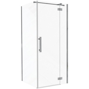 Aquante Eckdusche DISENIO, BxT: 110x110 cm, Einscheibensicherheitsglas, klare Optik, QCP