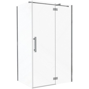 Aquante Eckdusche DISENIO, BxT: 120x90 cm, Einscheibensicherheitsglas, klare Optik, QCP