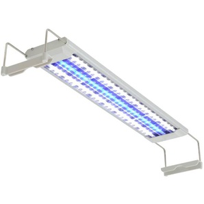 vidaXL Aquarium-Beleuchtung LED 50-60 cm Aluminium IP67