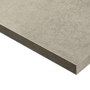 Arbeitsplatte EXPRESS KÜCHEN Trea Tischplatten Gr. B/T/H: 130 cm x 60 cm x 4 cm, grau (betonfarben hell) Zubehör Küchenmöbel