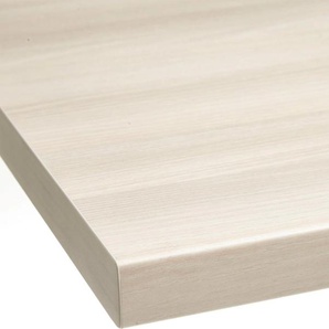 Arbeitsplatte OPTIFIT Luzern Tischplatten Gr. B/T/H: 160 cm x 60 cm x 3,8 cm, braun (akaziefarben) Optifit Küchenzubehör